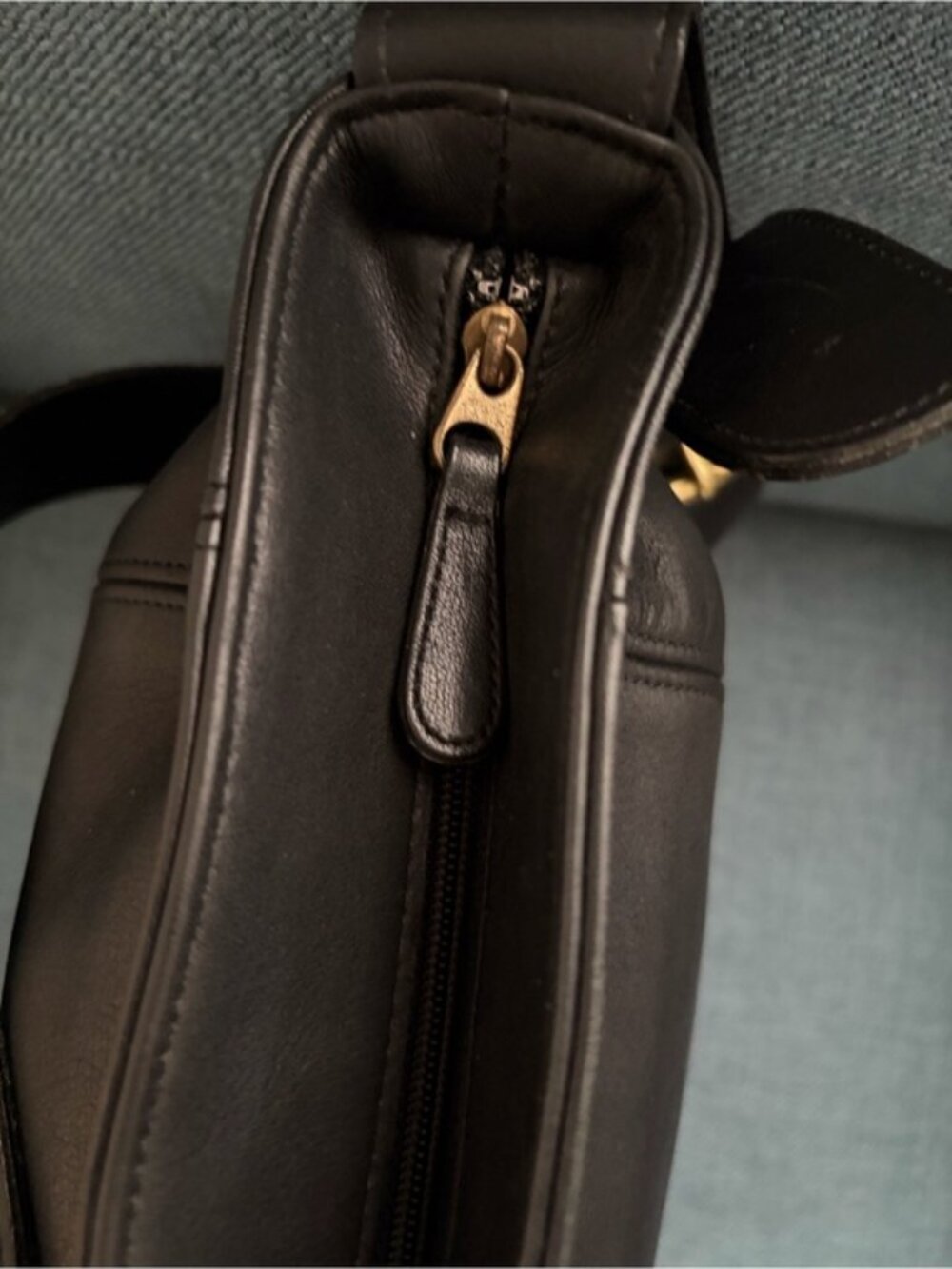 Coach Bag Vintage 4169 Soho Erickson Black Leather Shoulder Bag Hobo Bag - Picture 14 of 15